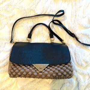 Unique piece, Italian handmade bag, with real leather